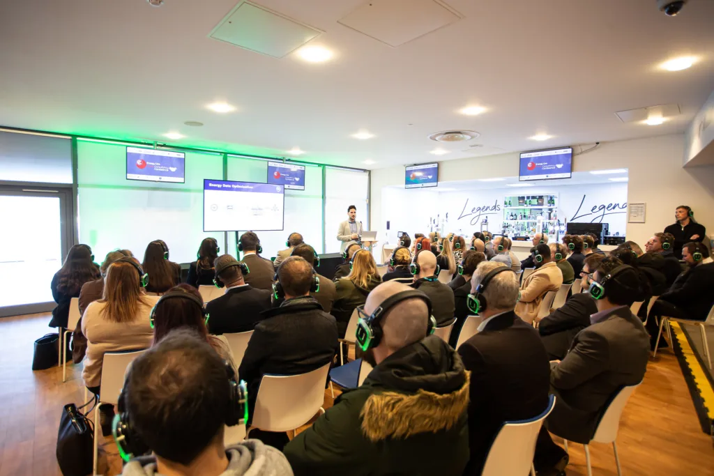Adam de benedictis speaking at ELCC event