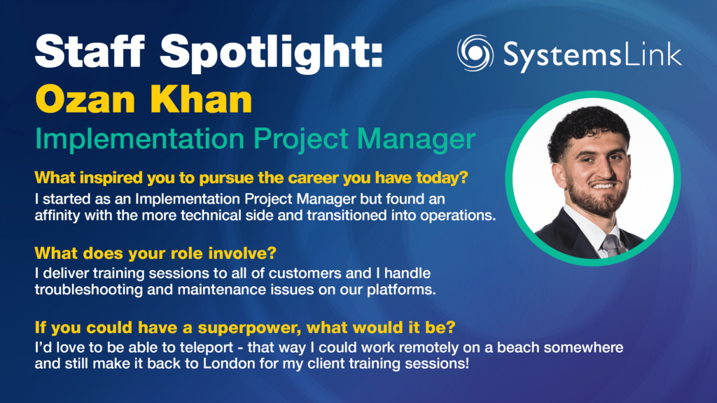 Ozan Khan Staff Spotlight