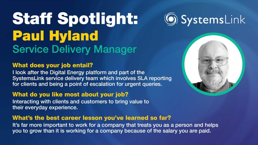 Paul Hyland Service Delivery Manager