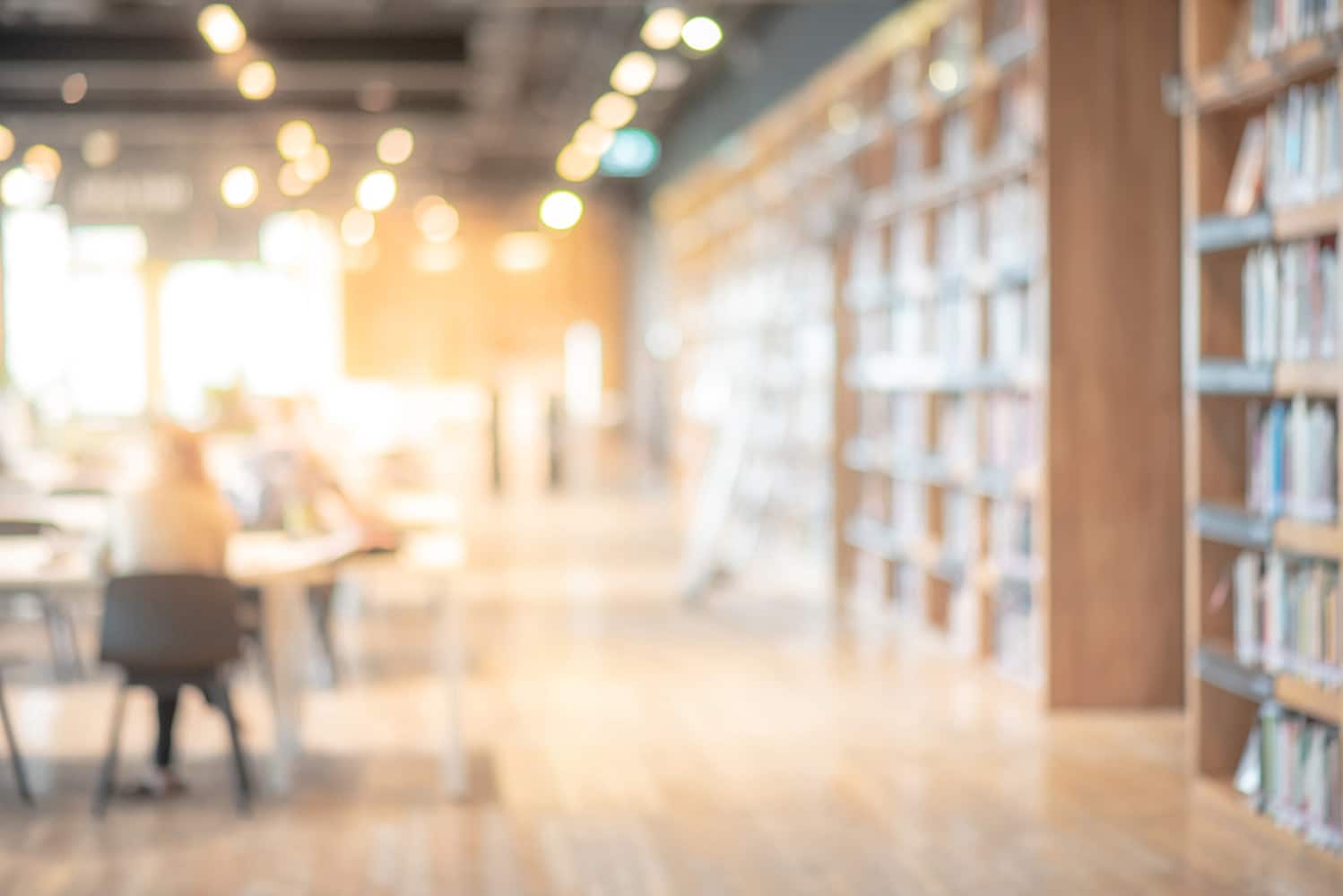 Shutterstock empty college library