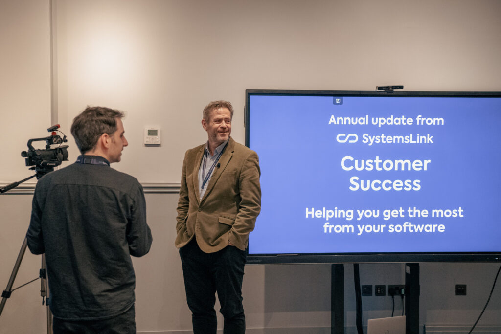 Interview of Chris Lane at Customer Success Roadshow in Manchester