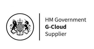 HM Government G-Cloud Supplier logo