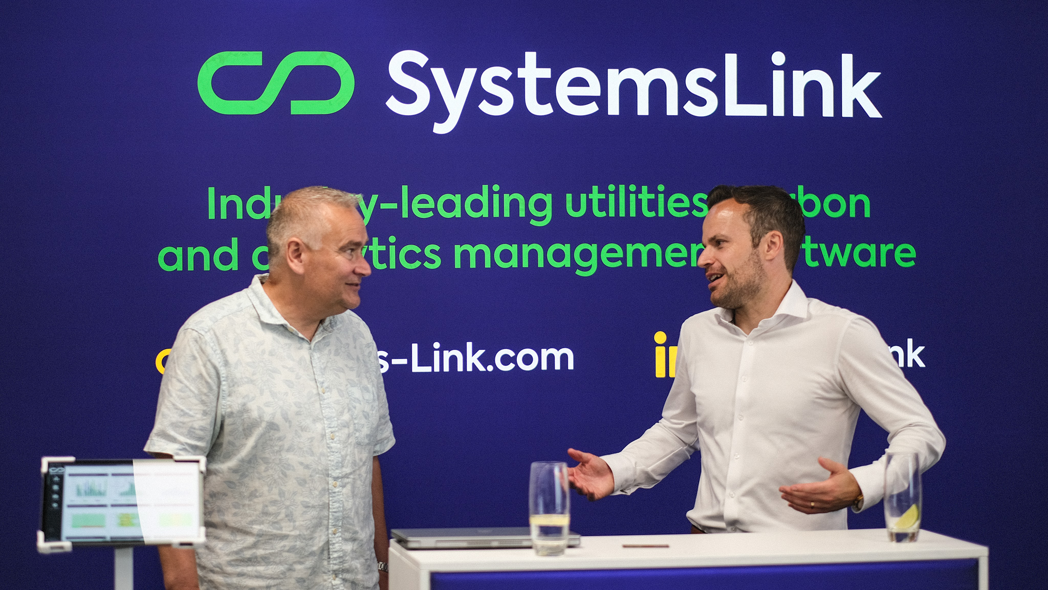 David and James at ELCC 2025