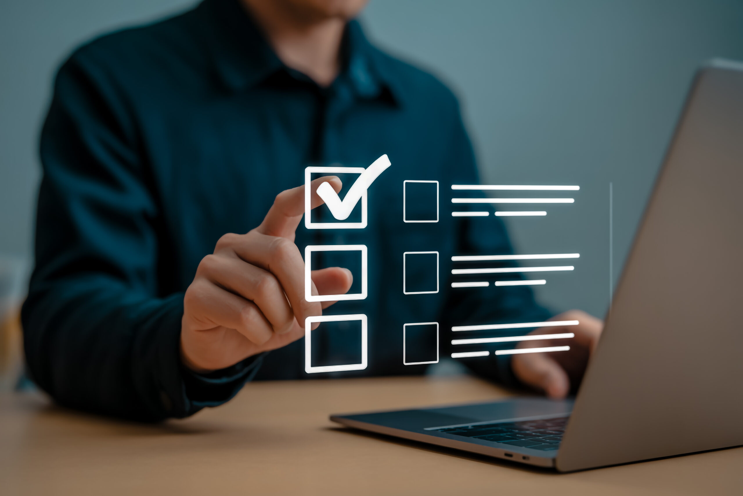 Online checklist