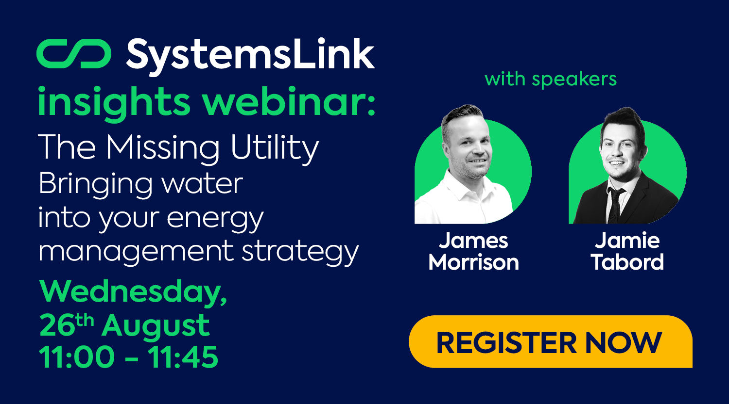 SystemsLink water webinar banner